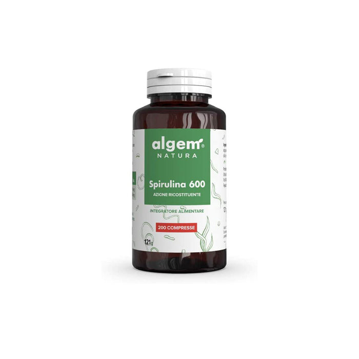 Spirulina 600 n 200 compresse da 600 mg.